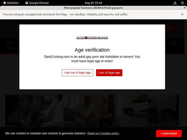 Darkcruising.com Member Login Free