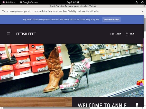 Account AnnieFootsies Free