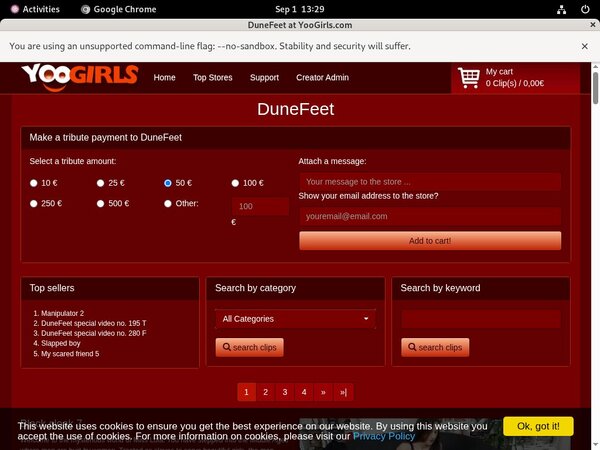 Accounts Dunefeet Free