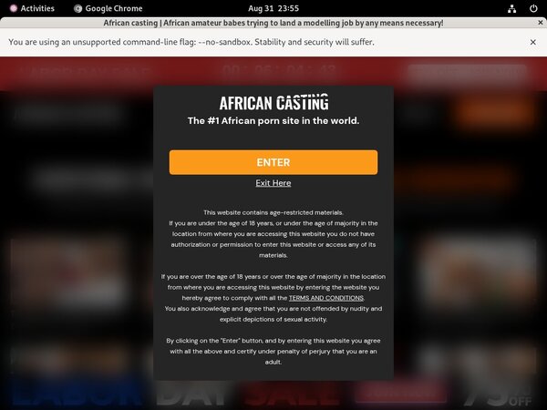 African Casting Passwords 2017