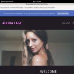 Alexiacage.modelcentro.com Free Member