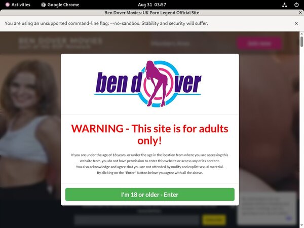 Ben Dover Movies Discount Checkout