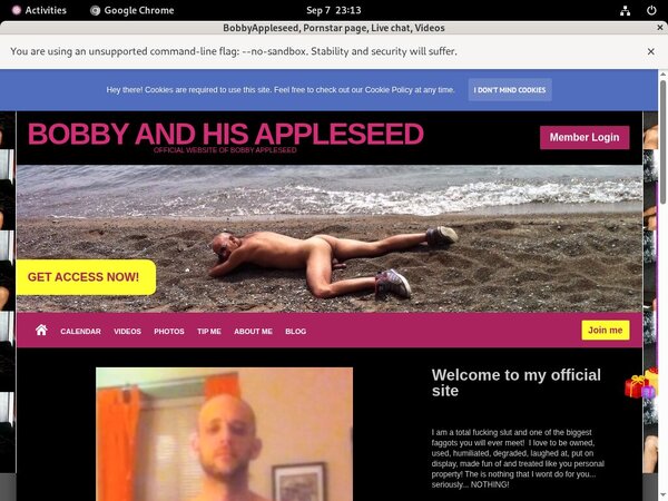 BobbyAppleseed Discount Trial Offer