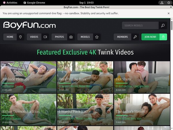 Boy Fun Day Trial Membership