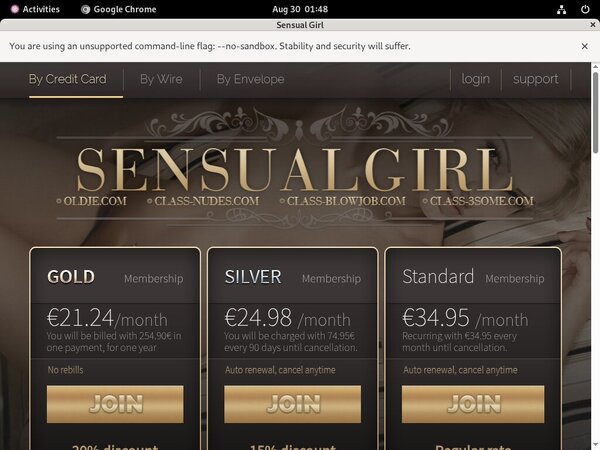 Buy Sensualgirl Account