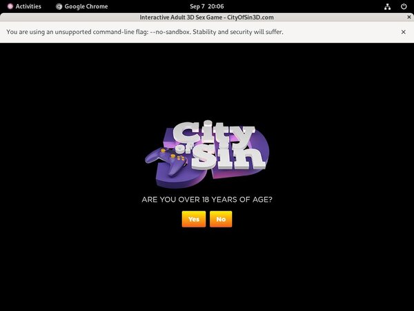 City Of Sin 3D Free Acount