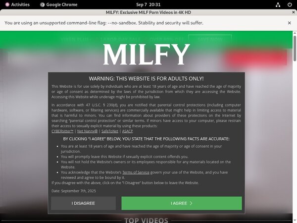 Cracked Milfy Account