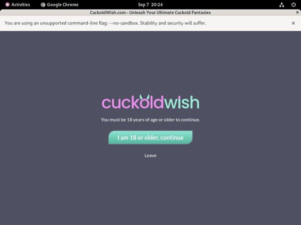 Cuckold Wish Pussy