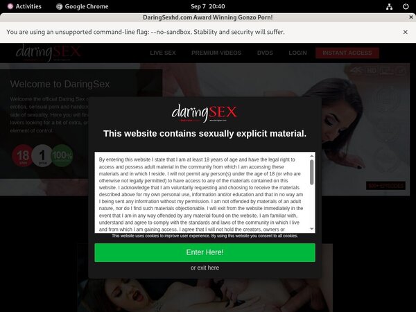 Daringsexhd Com Discount Trial