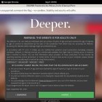 Deeper Get An Account