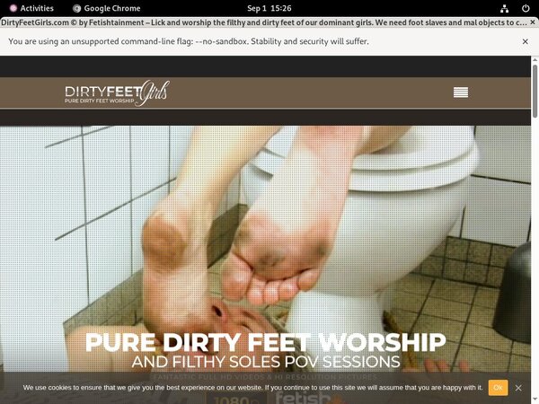 Dirty Feet Girls Wire Payment