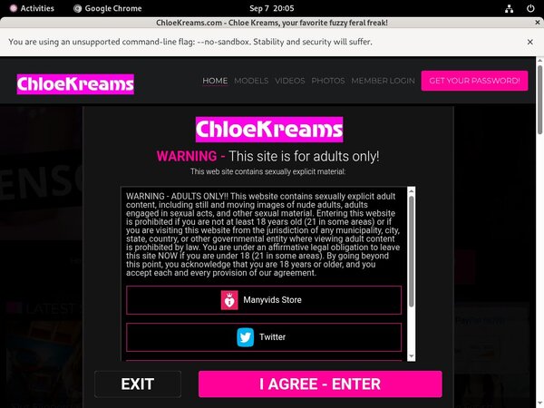 Discounted Chloe Kreams Membership