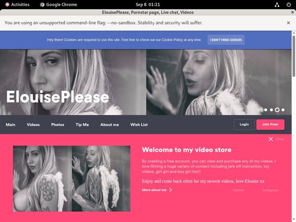 ElouisePlease Account