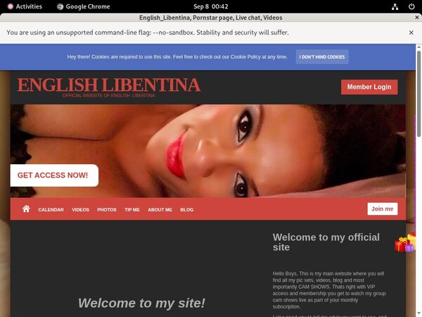 English_Libentina Porn Account
