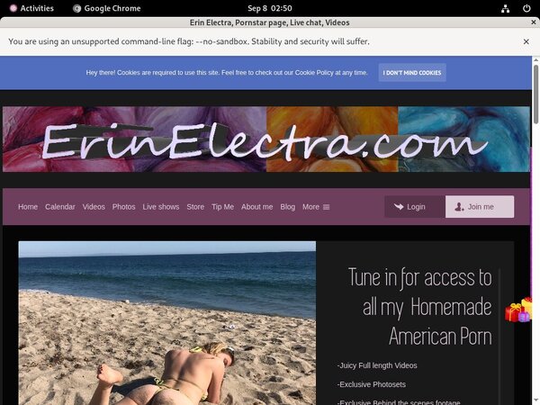 ErinElectra With Zombaio