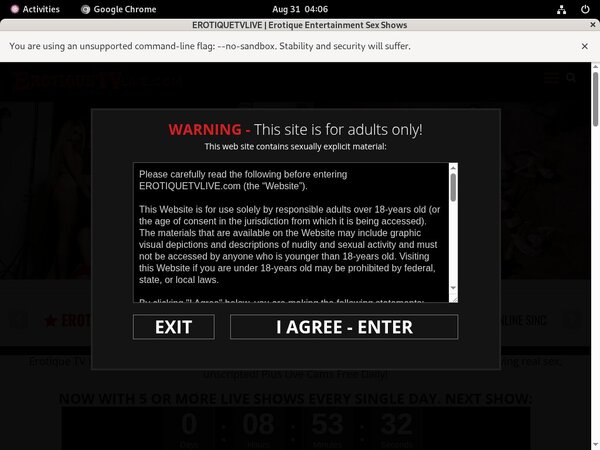 Erotiquetvlive.com Deal Offer