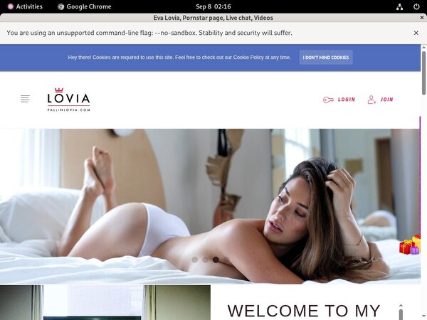 EvaLovia Acount