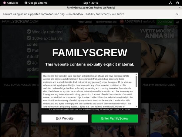 Family Screw Paypal Signup
