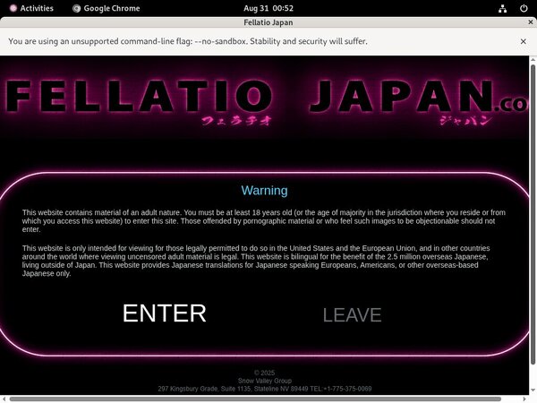 Fellatiojapan.com Password Share Fellatiojapan.com Password Share