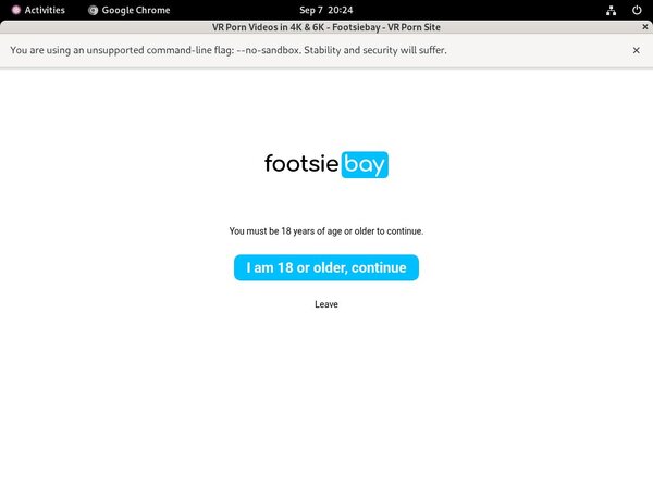Footsie Bay Buy Trial