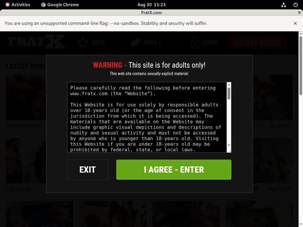 Fraternityx.com Image