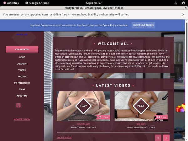 Free Access To Mistydareious.com
