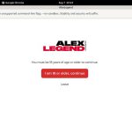 Free Alex Legend Trial Account