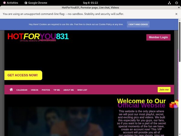 Free HotForYou831 Username