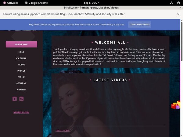 Free Trixievonlucifer.modelcentro.com Porn Accounts