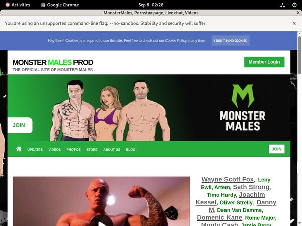 Get Monstermalesprod.com Membership Discount