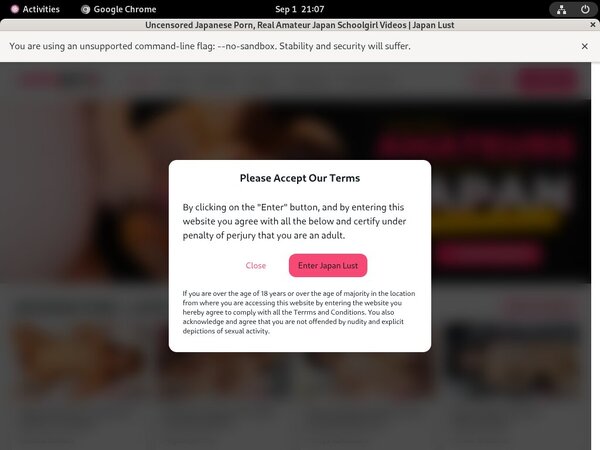 JapanLust Account Logins