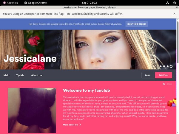 Jessicalane Free Passwords