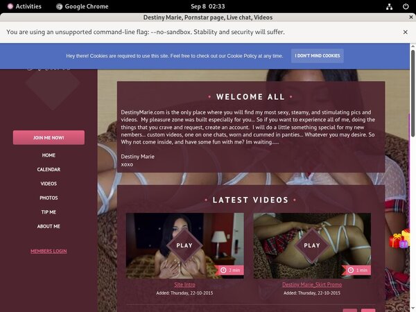 Join Mariedestiny Free