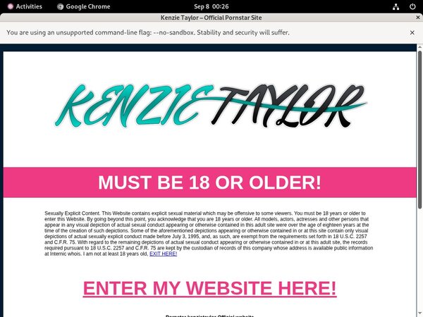 Kenzie Taylor Full Account