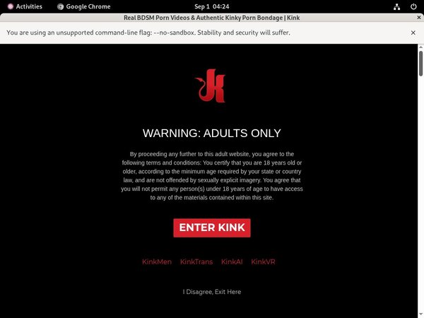 Kink Unlimited Discount Info