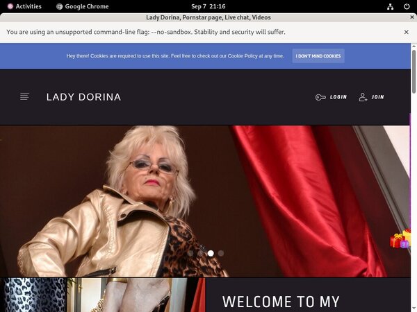 LadyDorina Discount Join Page