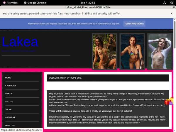 Lakea-model Gift Card