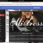 Mistressonline.eu Paypal Access