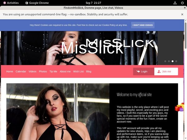 Mistresssslick.com With IBAN