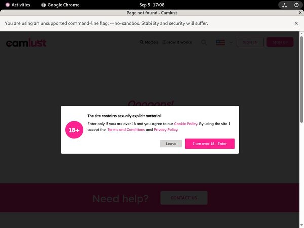 New Camlust.com Discount Deal