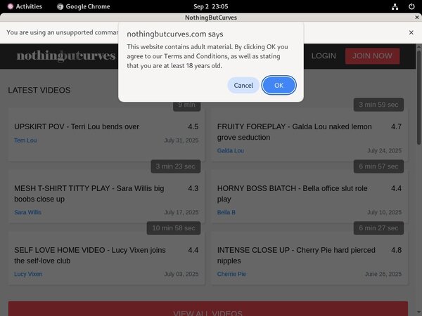 Nothingbutcurves.com Member Password