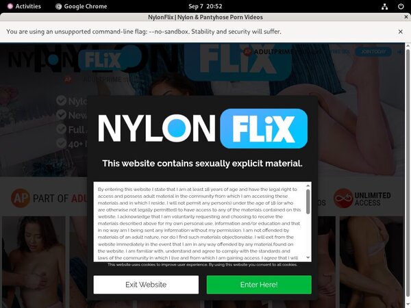 Nylon Flix Bankeinzug
