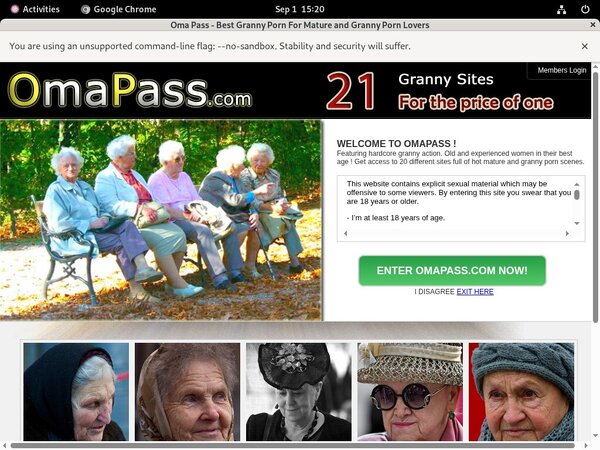 Oma Pass Signup