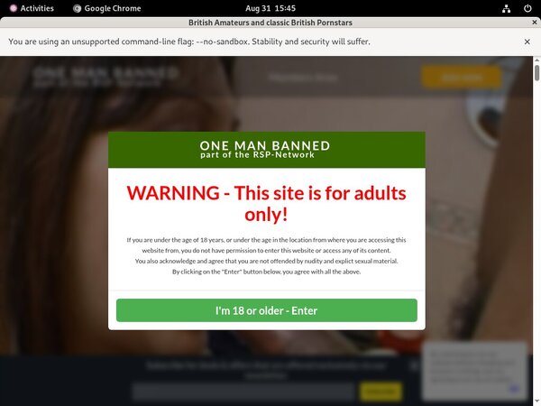Onemanbanned.tv Latest