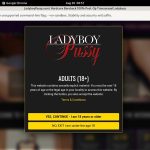 Pussy Ladyboy Deal