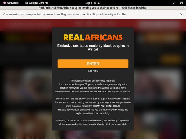 Real Africans Pornstar