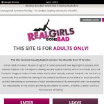 Real Girls Gone Bad Billing Page
