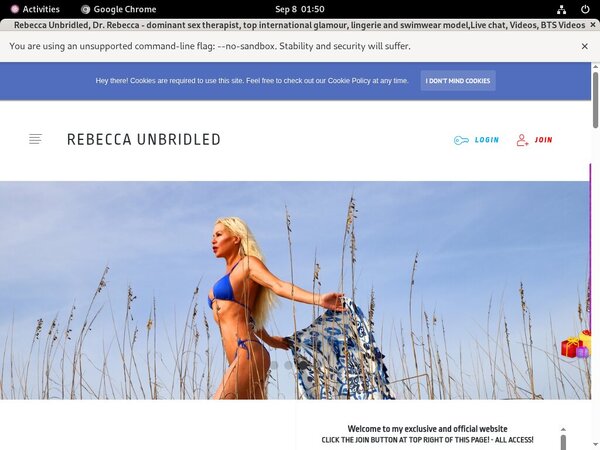 Rebecca  Unbridled New Accounts