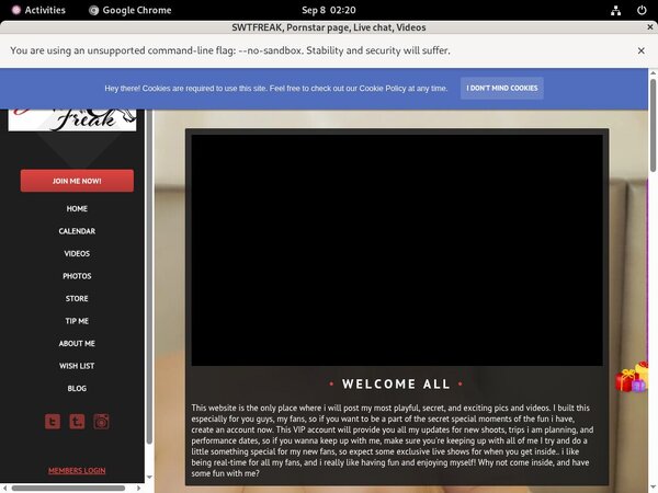SWTFREAK Accounts And Passwords