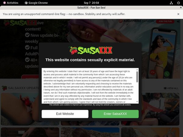 Salsaxxx.com Join Anonymously